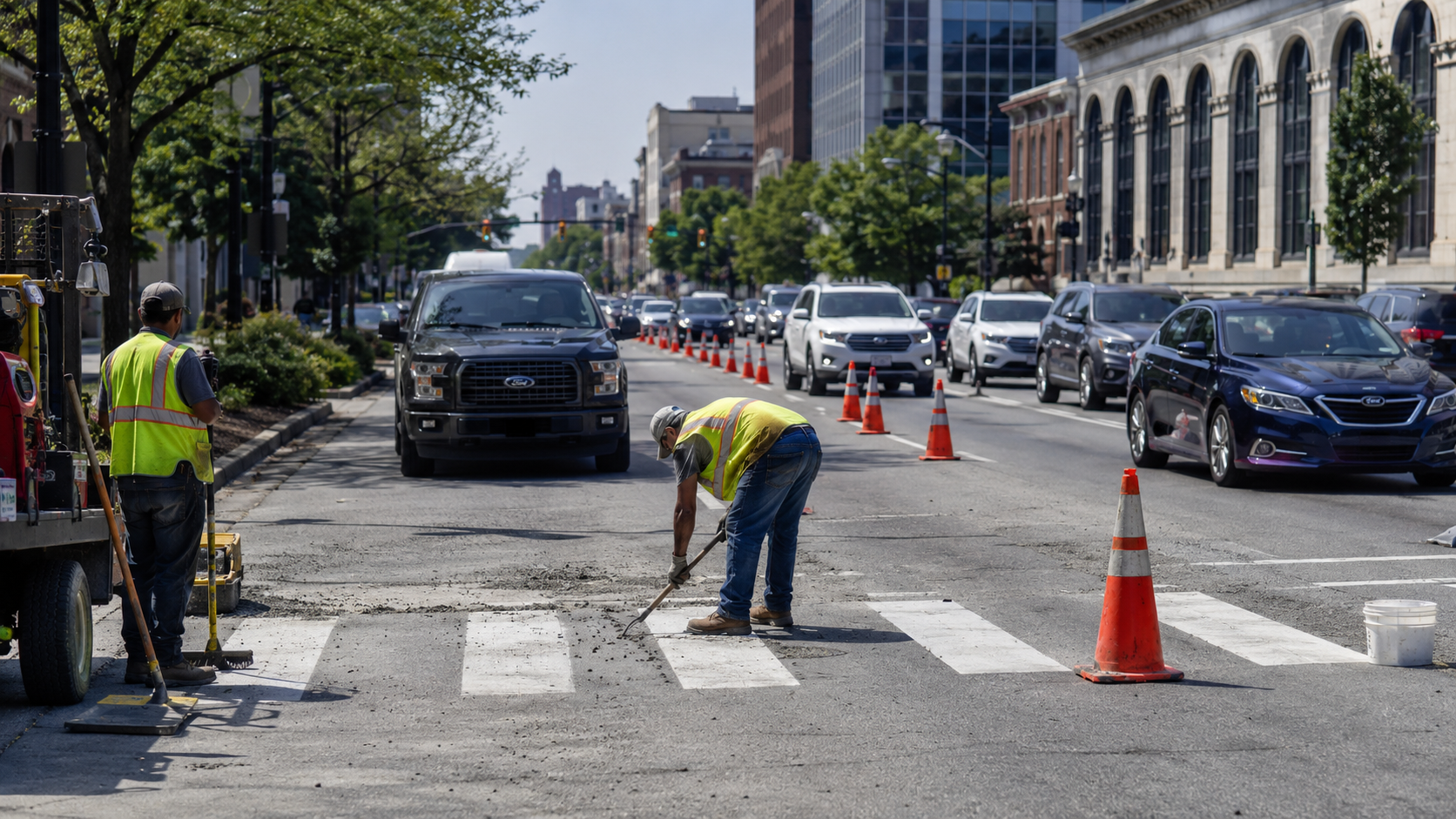 West Market Street lane closures begin May 20 in downtown Greensboro