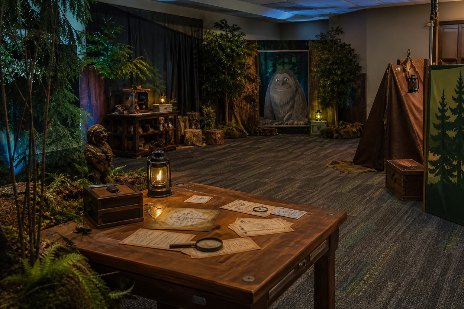 Free cryptid escape room runs Aug. 17-21 at Greensboro's Benjamin Branch