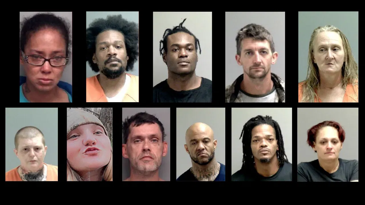 Eleven Arrested in Major Drug Bust in Martinsville