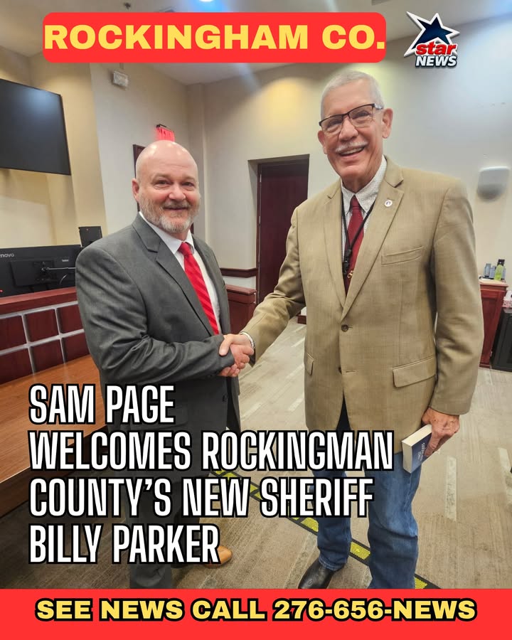 New Sheriff in Town: Billy Parker Takes the Badge as Rockingham County's Top Lawman