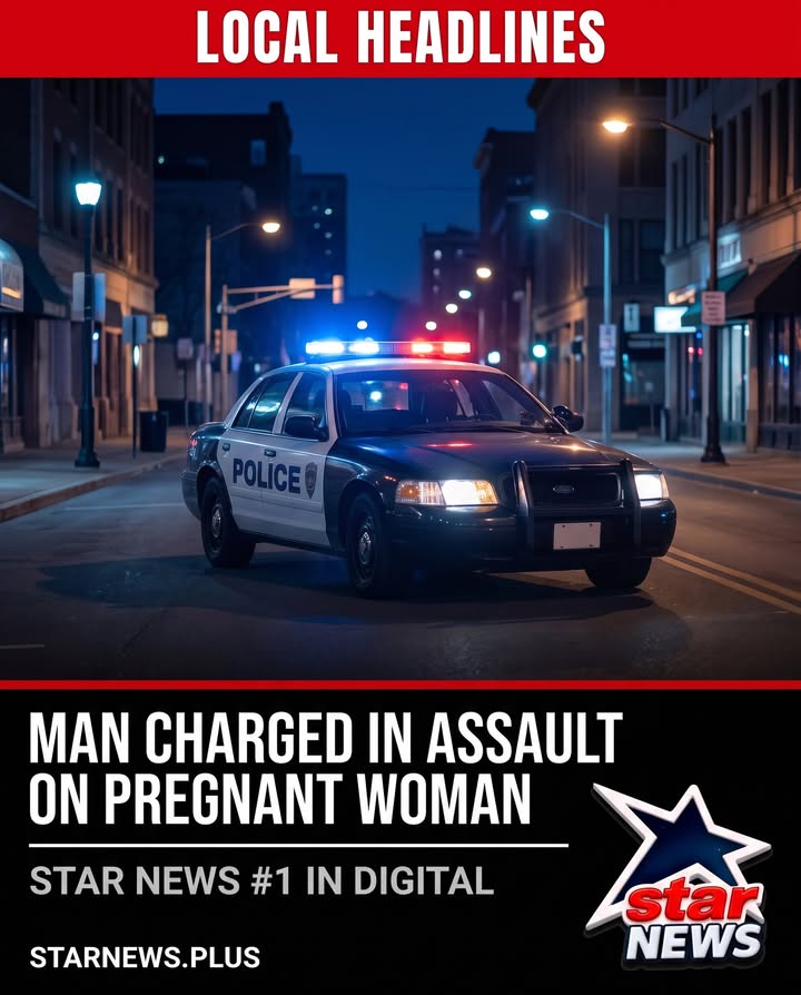 A man has been charged in connection with an assault on a pregnant woman, authorities s...