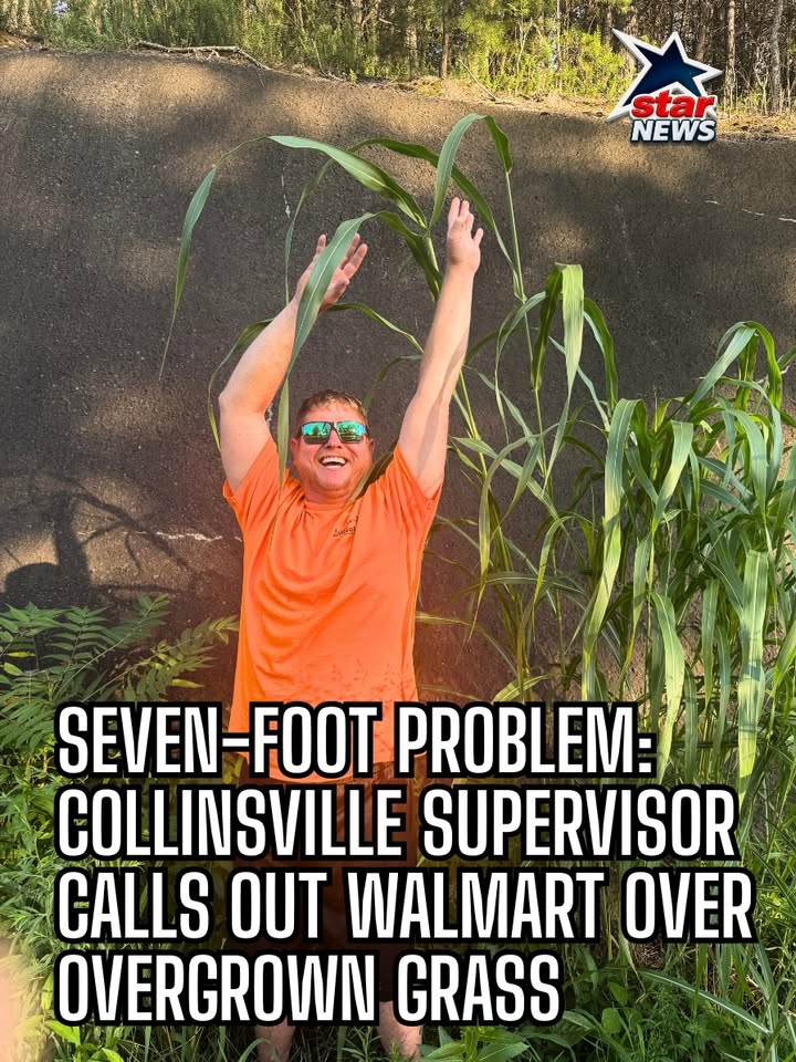 Seven-Foot Problem: Collinsville Supervisor Calls Out Walmart Over Overgrown Grass