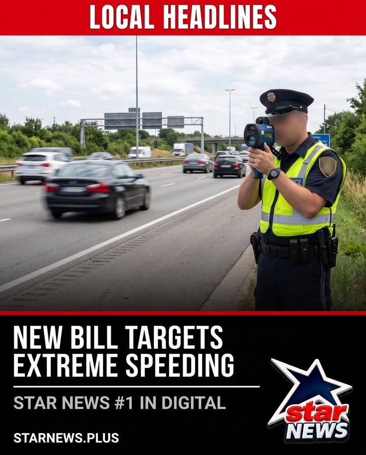 A new bill aims to crack down on extreme speeding, lawmakers said.