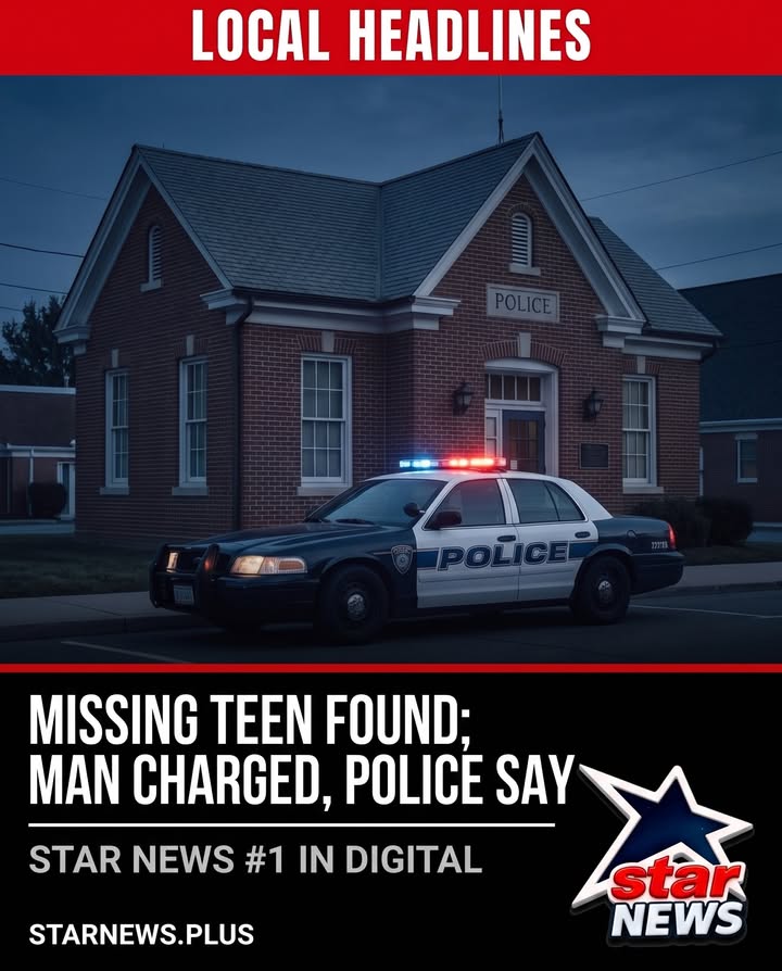 A missing teenager from West Virginia has been found safe in Eden, and a man has been c...