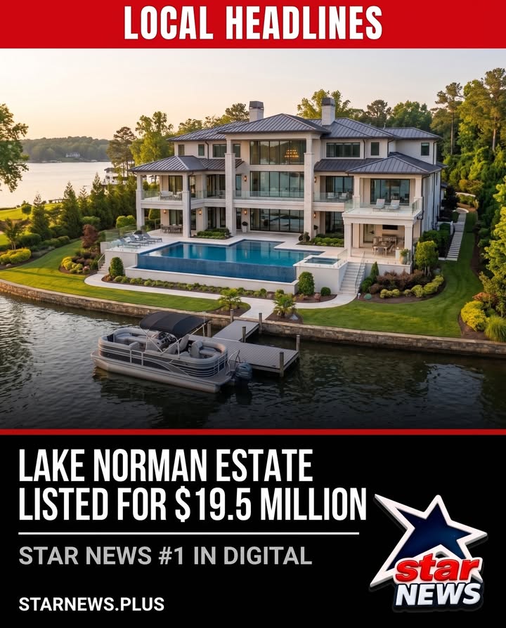 A sprawling Lake Norman property is back on the market at $19.5 million, and a sale wou...