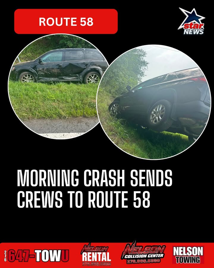 Morning Crash on South Boston Highway Sends Crews to Route 58