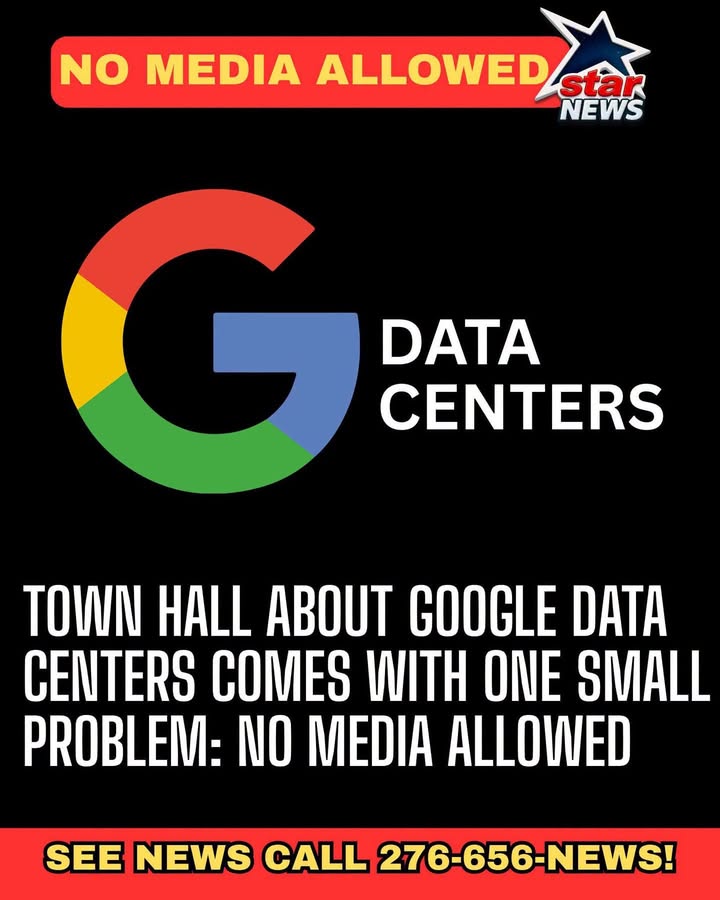 Google Data Center Town Hall — Just Don’t Bring the Media