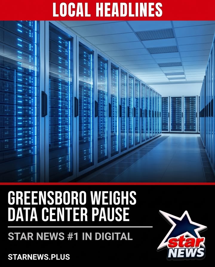 Greensboro leaders are holding a public hearing on a proposed pause on new data center ...
