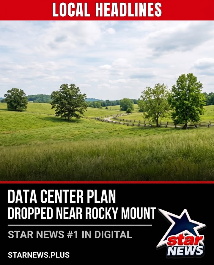 A proposed AI data center near Rocky Mount has been dropped following months of communi...