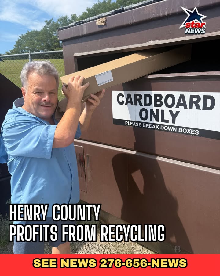 Anyone can drop off cardboard at the Henry County disposal site on Kings Mountain Road