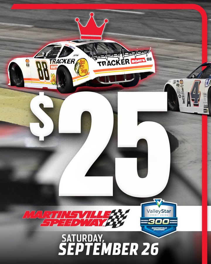 The ValleyStar Credit Union 300 is right around the corner, and you can experience the ...