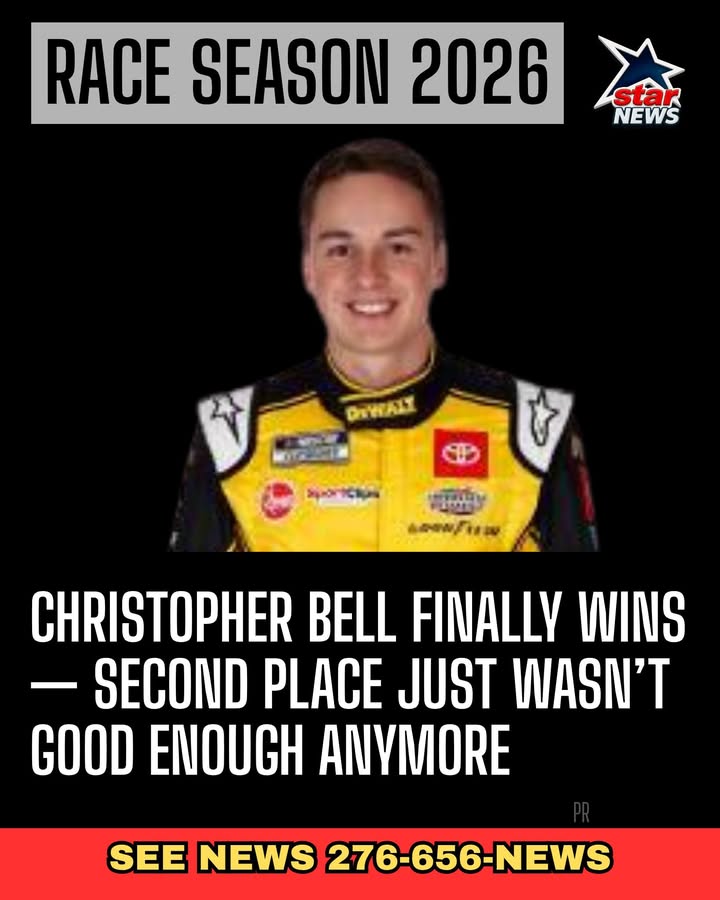 Christopher Bell waited 33 races for this one — and when the NASCAR Cup Series playoffs...